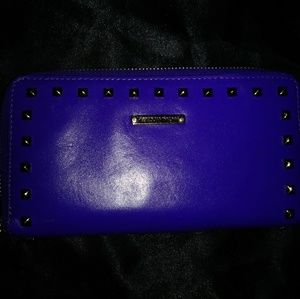 Rebecca Minkoff Studded Zippered Clutch Wallet HTF